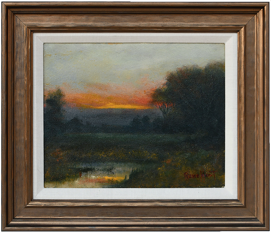 Landscape with Sunset
